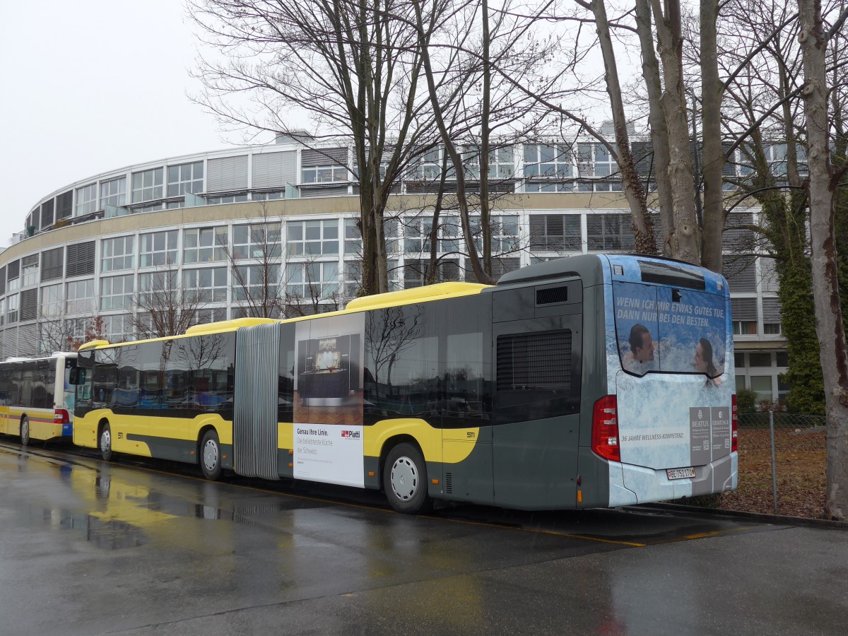 (158'887) - STI Thun - Nr. 170/BE 752'170 - Mercedes am 27. Februar 2015 bei der Schiffl�ndte Thun