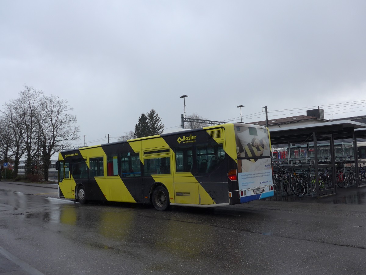 (158'989) - BGU Grenchen - Nr. 11/SO 21'951 - Mercedes am 2. M�rz 2015 beim Bahnhof Grenchen S�d
