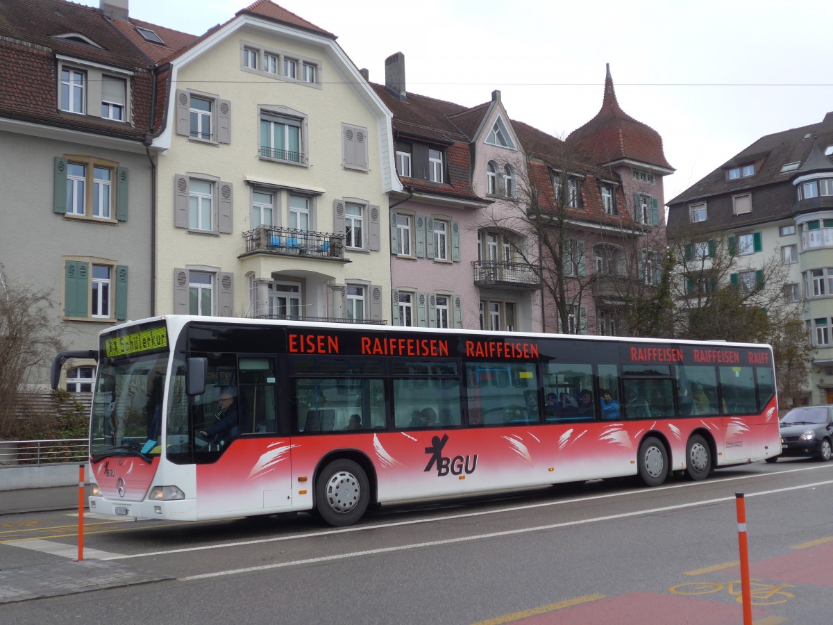 (159'006) - BGU Grenchen - Nr. 15/SO 109'495 - Mercedes am 2. M�rz 2015 beim Hauptbahnhof Solothurn