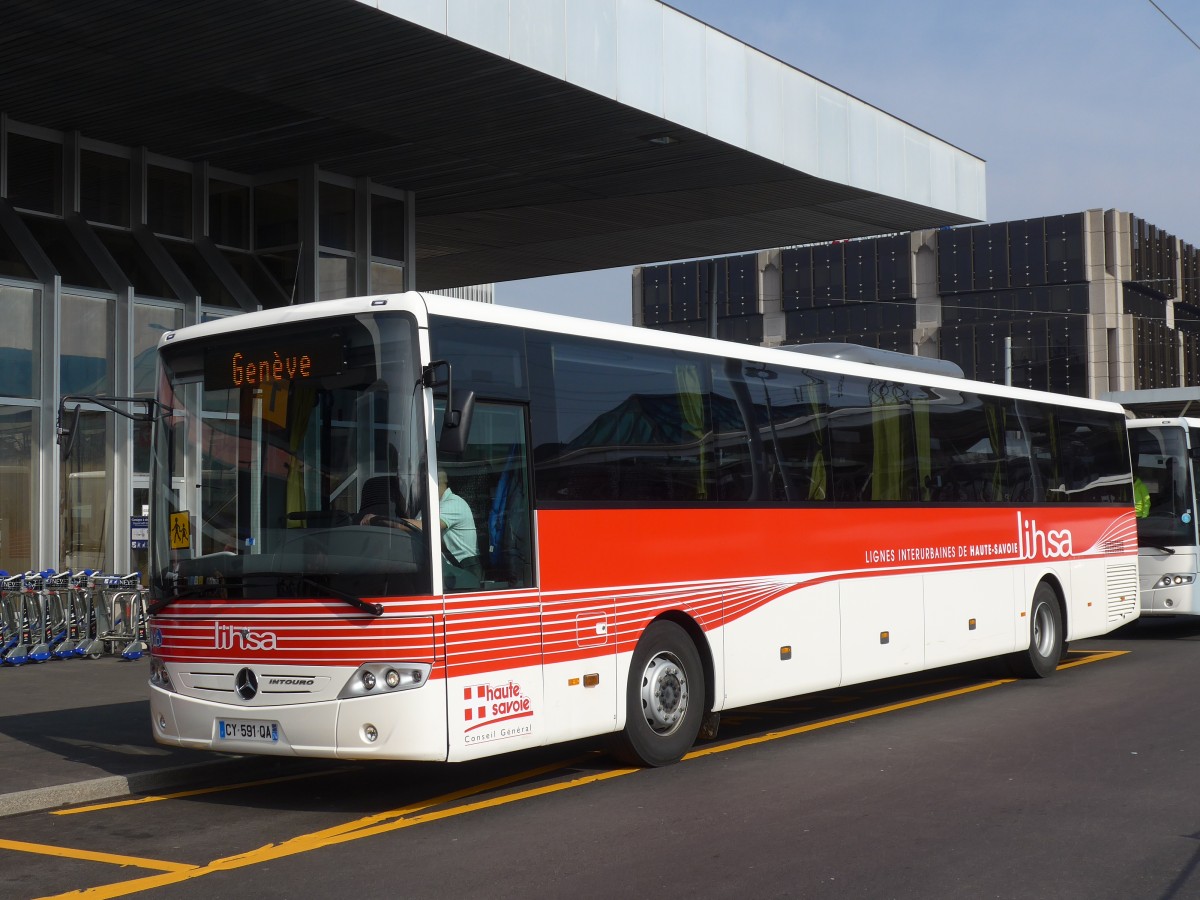(159'076) - Aus Frankreich: Lihsa, Chamb�ry - CY 591 QA - Mercedes am 14. M�rz 2015 in Gen�ve, A�roport