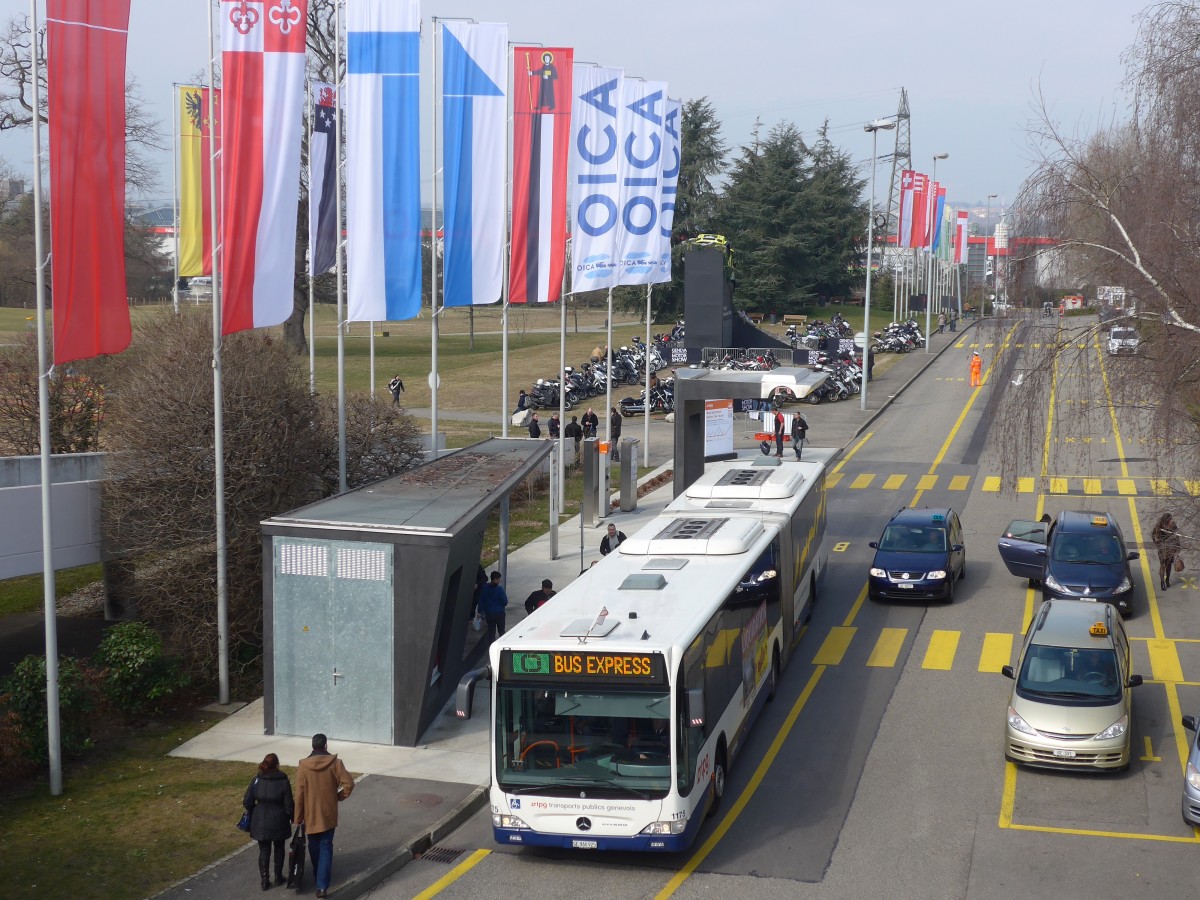 (159'088) - TPG Gen�ve - Nr. 1175/GE 960'925 - Mercedes am 14. M�rz 2015 in Gen�ve, Palexpo