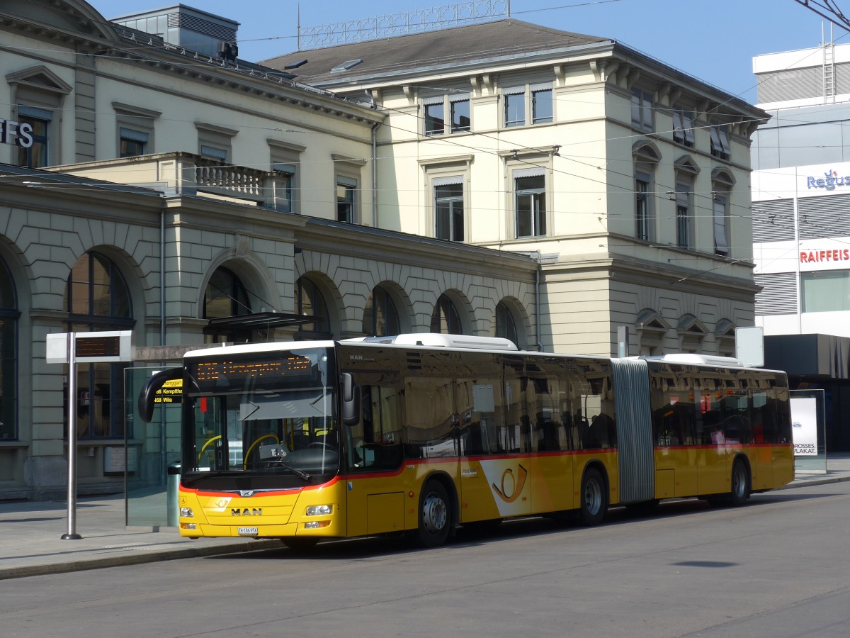 (159'429) - Moser, Flaach - Nr. 293/ZH 186'956 - MAN am 19. M�rz 2015 beim Hauptbahnhof Winterthur