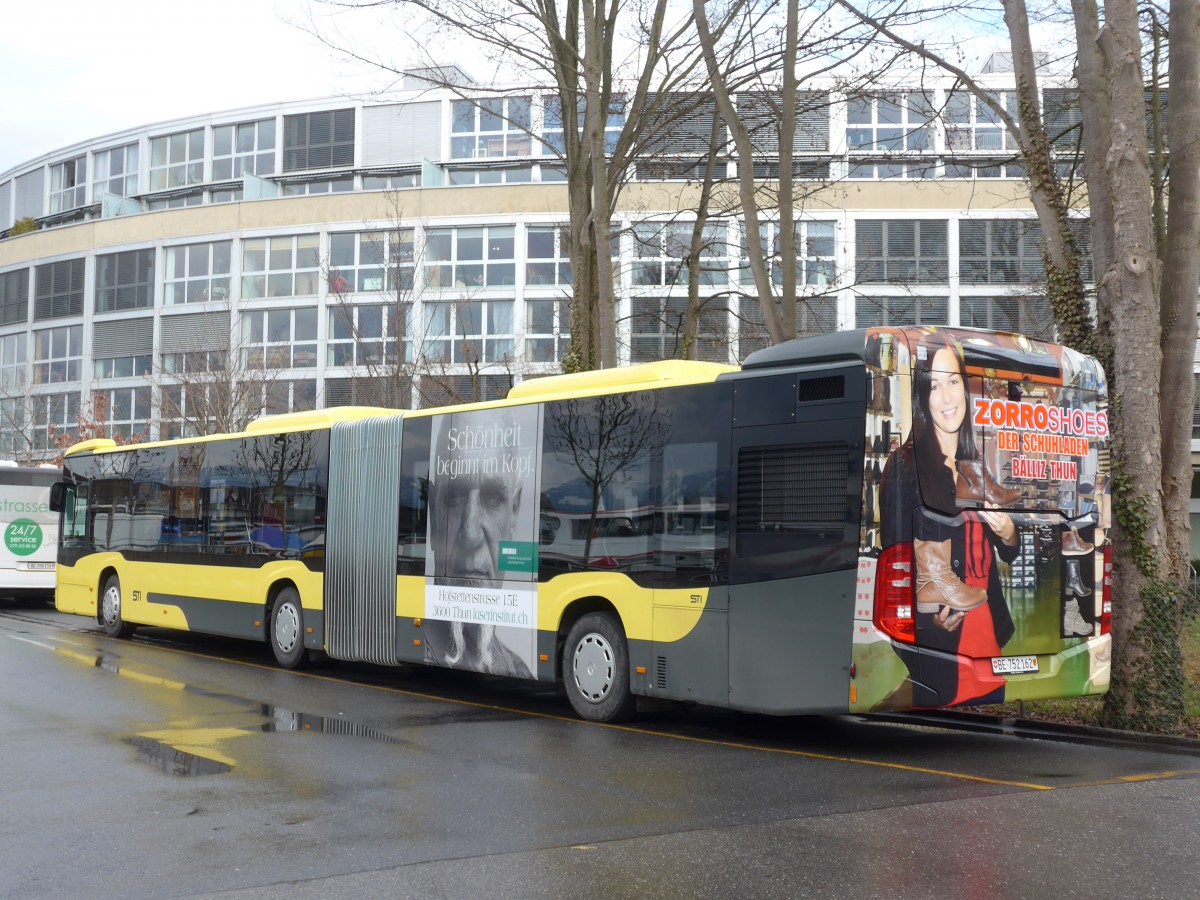 (159'435) - STI Thun - Nr. 162/BE 752'162 - Mercedes am 27. M�rz 2015 bei der Schiffl�ndte Thun