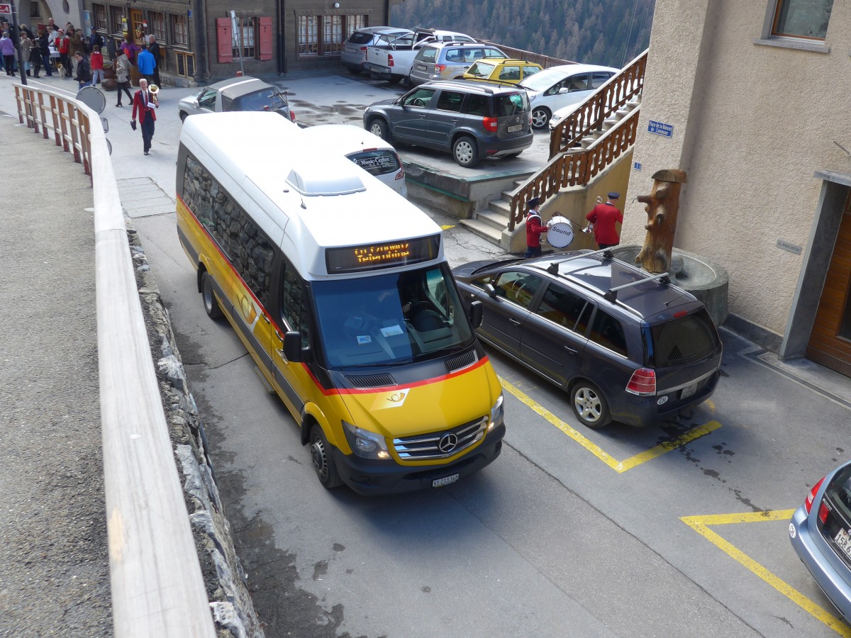 (159'655) - Buchard, Leytron - VS 213'348 - Mercedes am 5. April 2015 in Is�rables, T�l�ph�rique