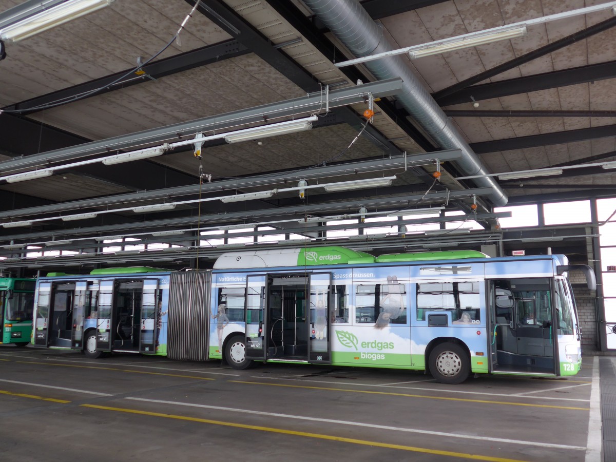 (159'770) - BVB Basel - Nr. 728/BS 6687 - Mercedes am 11. April 2015 in Basel, Garage Rankstrasse