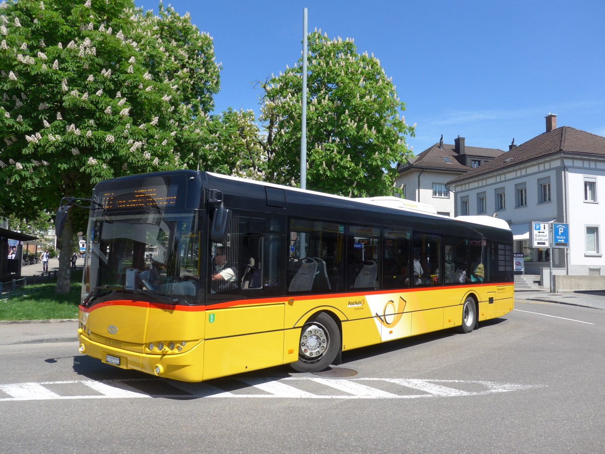 (160'205) - Schmidt, Oberb�ren - SG 397'503 - Solaris am 8. Mai 2015 beim Bahnhof Wil