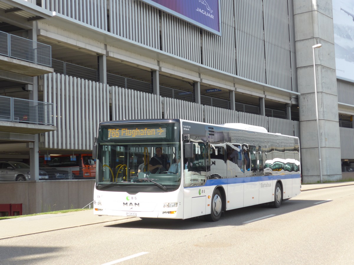(160'222) - ATE Bus, Effretikon - Nr. 59/ZH 596'959 - MAN am 8. Mai 2015 in Z�rich, Flughafen