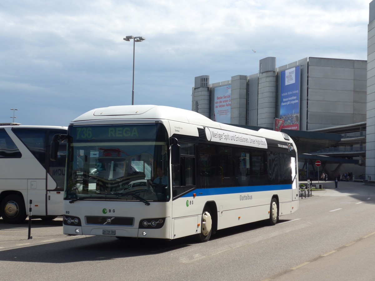 (160'229) - Welti-Furrer, Bassersdorf - Nr. 83/ZH 729'380 - Volvo am 8. Mai 2015 in Z�rich, Flughafen