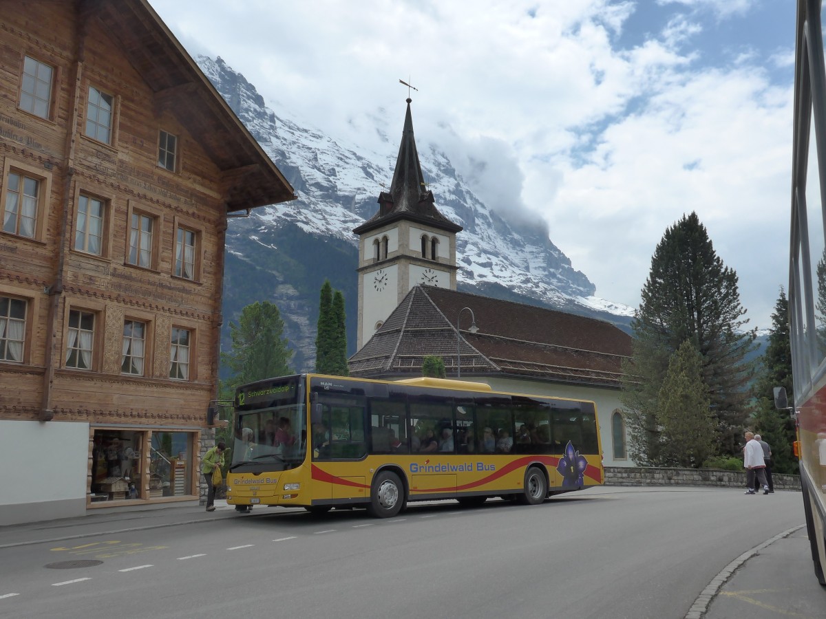 (161'015) - AVG Grindelwald - Nr. 18/BE 382'871 - MAN/G�ppel am 25. Mai 2015 in Grindelwald, Kirche