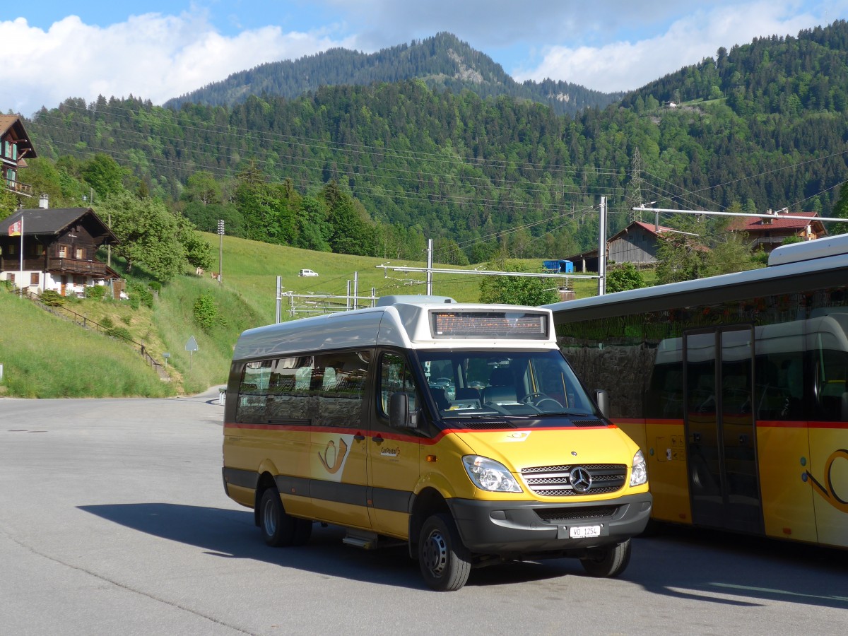 (161'237) - TPC Aigle - VD 1254 - Mercedes am 27. Mai 2015 beim Bahnhof Le S�pey