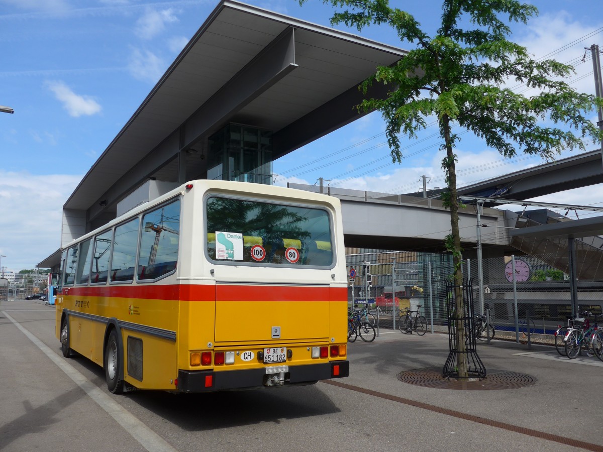 (161'448) - Bernair, M�nsingen - BE 651'182 - Saurer/T�scher (ex Schebath, Lauerz; ex Albin, F�llanden; ex Heim, Flums) am 30. Mai 2015 in Bern, Wankdorf