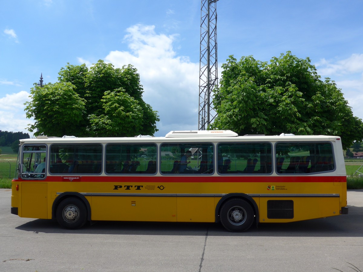 (161'485) - Bernair, M�nsingen - BE 651'182 - Saurer/T�scher (ex Schebath, Lauerz; ex Albin, F�llanden; ex Heim, Flums) am 30. Mai 2015 in Mamishaus, Depot MfK