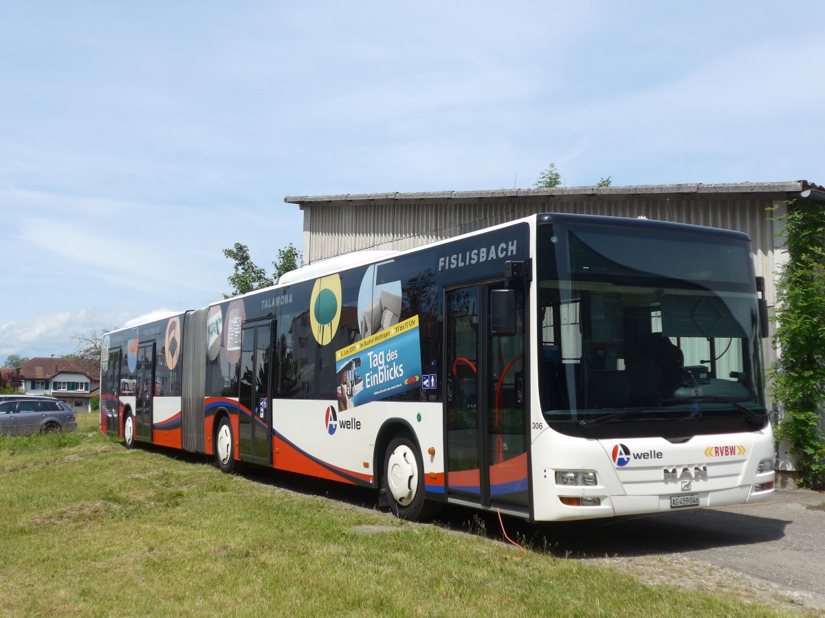 (161'583) - Twerenbold, Baden - Nr. 306/AG 459'046 - MAN am 31. Mai 2015 in R�tihof, Carterminal