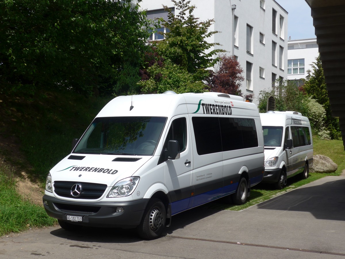 (161'586) - Twerenbold, Baden - Nr. 60/AG 182'703 - Mercedes am 31. Mai 2015 in R�tihof, Carterminal