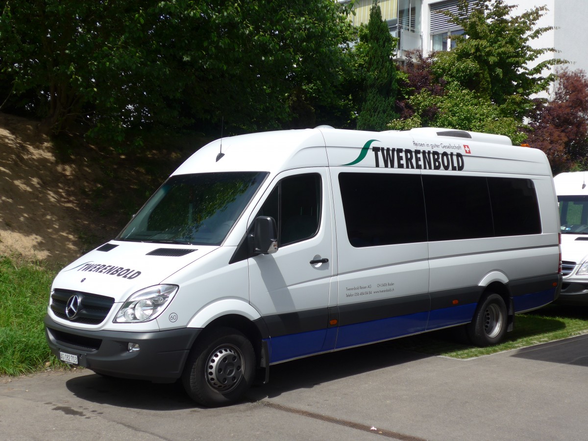 (161'587) - Twerenbold, Baden - Nr. 60/AG 182'703 - Mercedes am 31. Mai 2015 in R�tihof, Carterminal