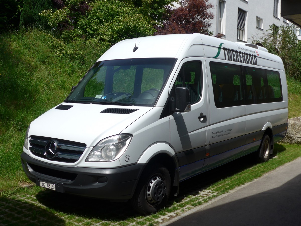 (161'588) - Twerenbold, Baden - Nr. 62/AG 8813 - Mercedes am 31. Mai 2015 in R�tihof, Carterminal
