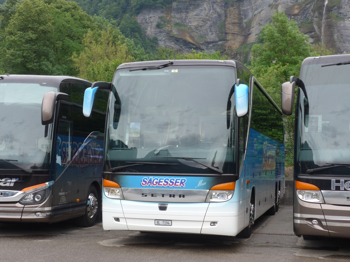 (162'114) - S�gesser, Wintersingen - Nr. 3/BL 7194 - Setra am 14. Juni 2015 in Meiringen, Balm