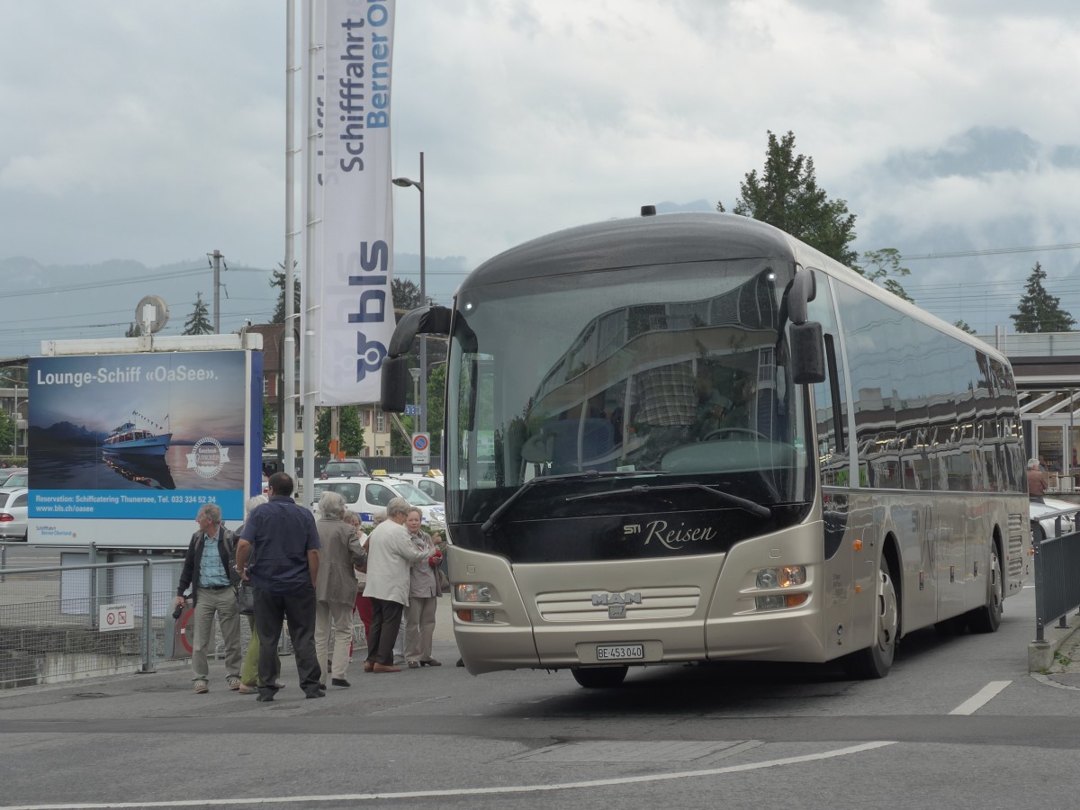 (162'186) - STI Thun - Nr. 40/BE 453'040 - MAN am 18. Juni 2015 bei der Schiffl�ndte Thun