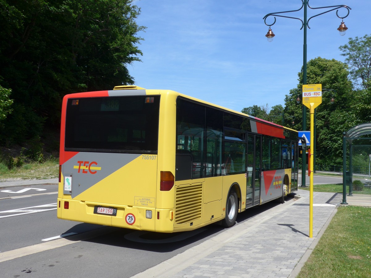 (162'633) - TEC Li�ge - Nr. 755'107/SAR-266 - Mercedes am 25. Juni 2015 in Spa, Pomp�a