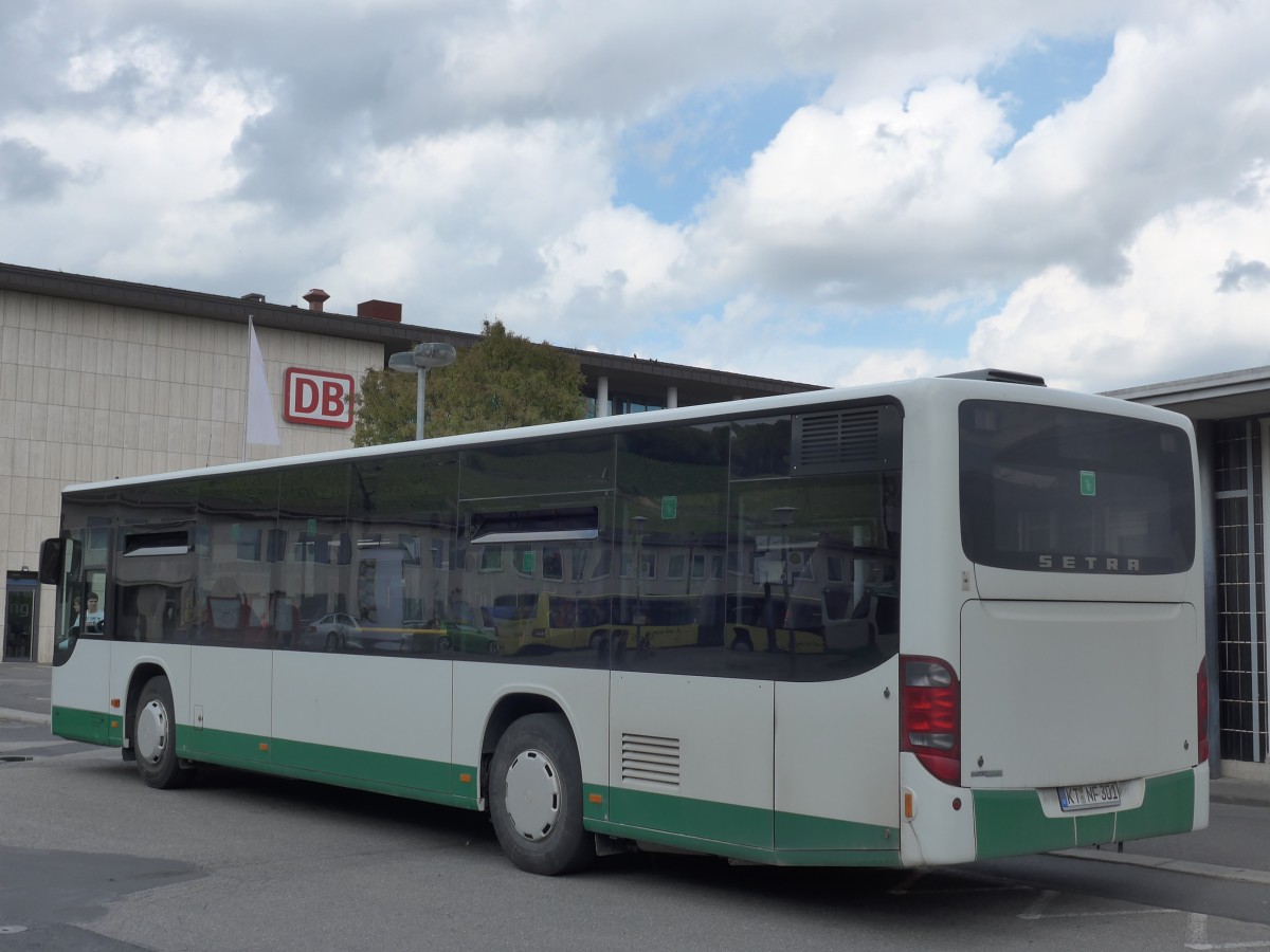 (162'719) - Burlein, Abtswind - KT-NF 301 - Setra am 27. Juni 2015 beim Bahnhof W�rzburg