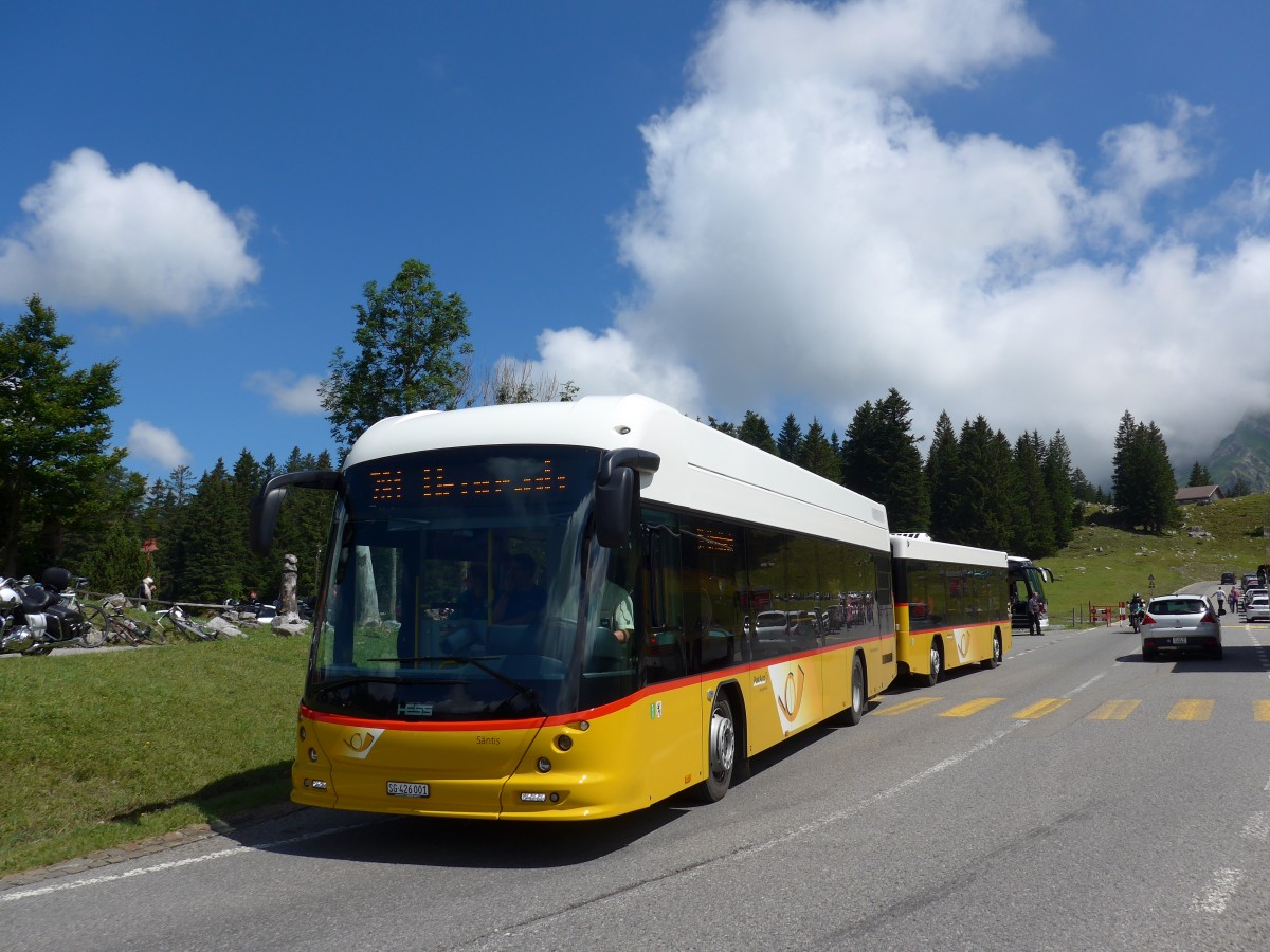 (163'265) - PostAuto Ostschweiz - SG 426'001 - Hess am 2. August 2015 in Schw�galp, Passh�he