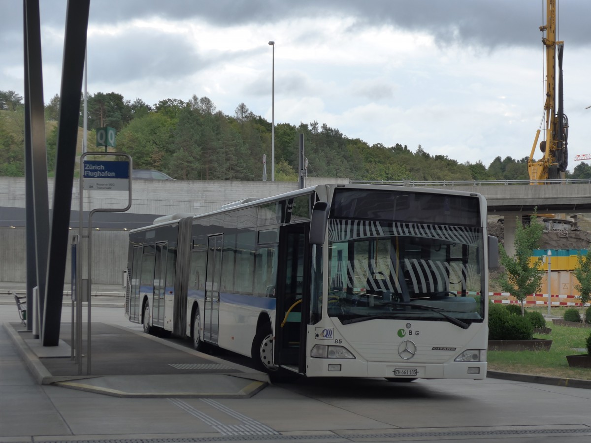 (163'321) - Welti-Furrer, Bassersdorf - Nr. 85/ZH 661'185 - Mercedes am 15. August 2015 in Z�rich, Flughafen