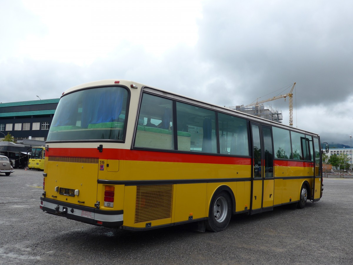 (163'587) - Aus der Schweiz: V�geli, Hettenschwil - Nr. 516 - Setra (ex Rosy Viaggi, Stabio; ex AutoPostale Ticino Nr. 516; ex P 25'069) am 16. August 2015 in Schaan, Wohnbustreffen