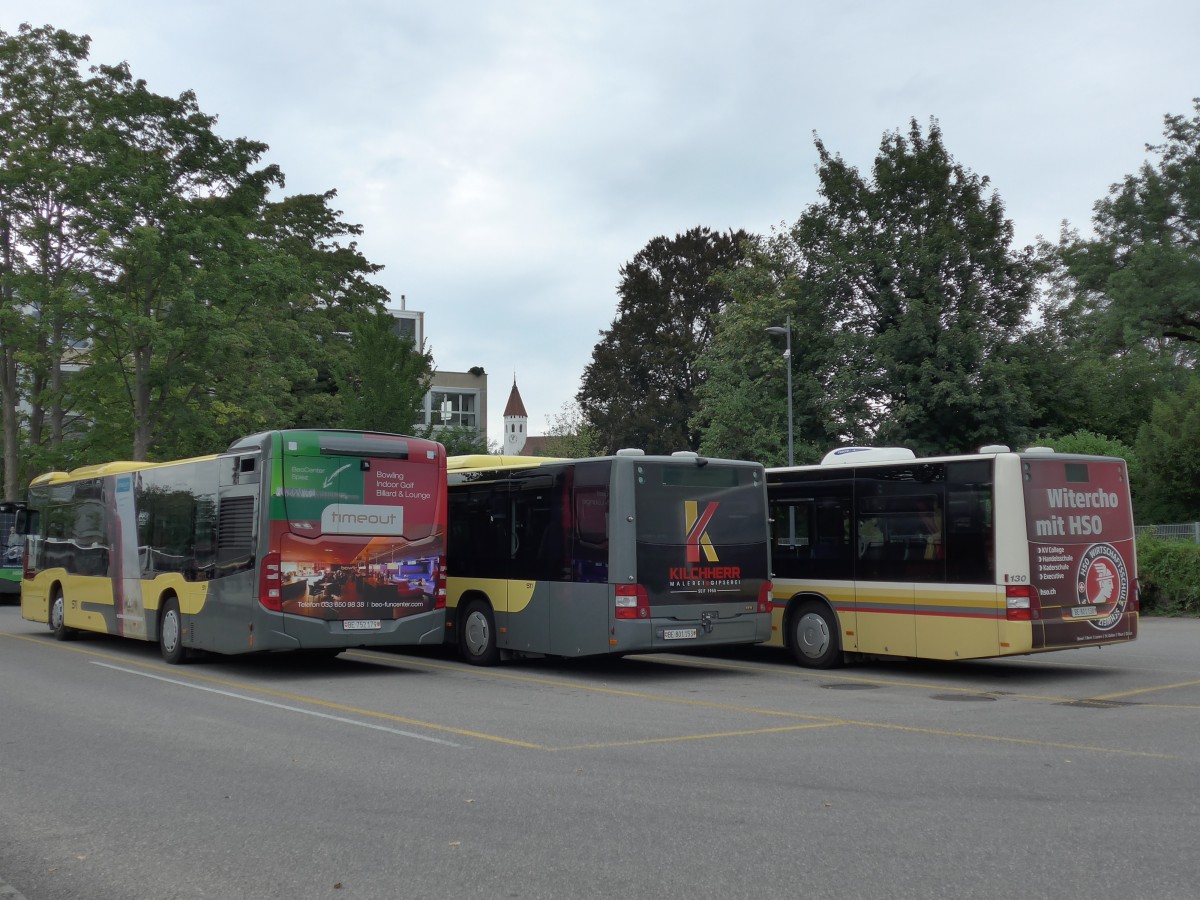 (164'375) - STI Thun - Nr. 179/BE 752'179 - Mercedes am 3. September 2015 bei der Schiffl�ndte Thun