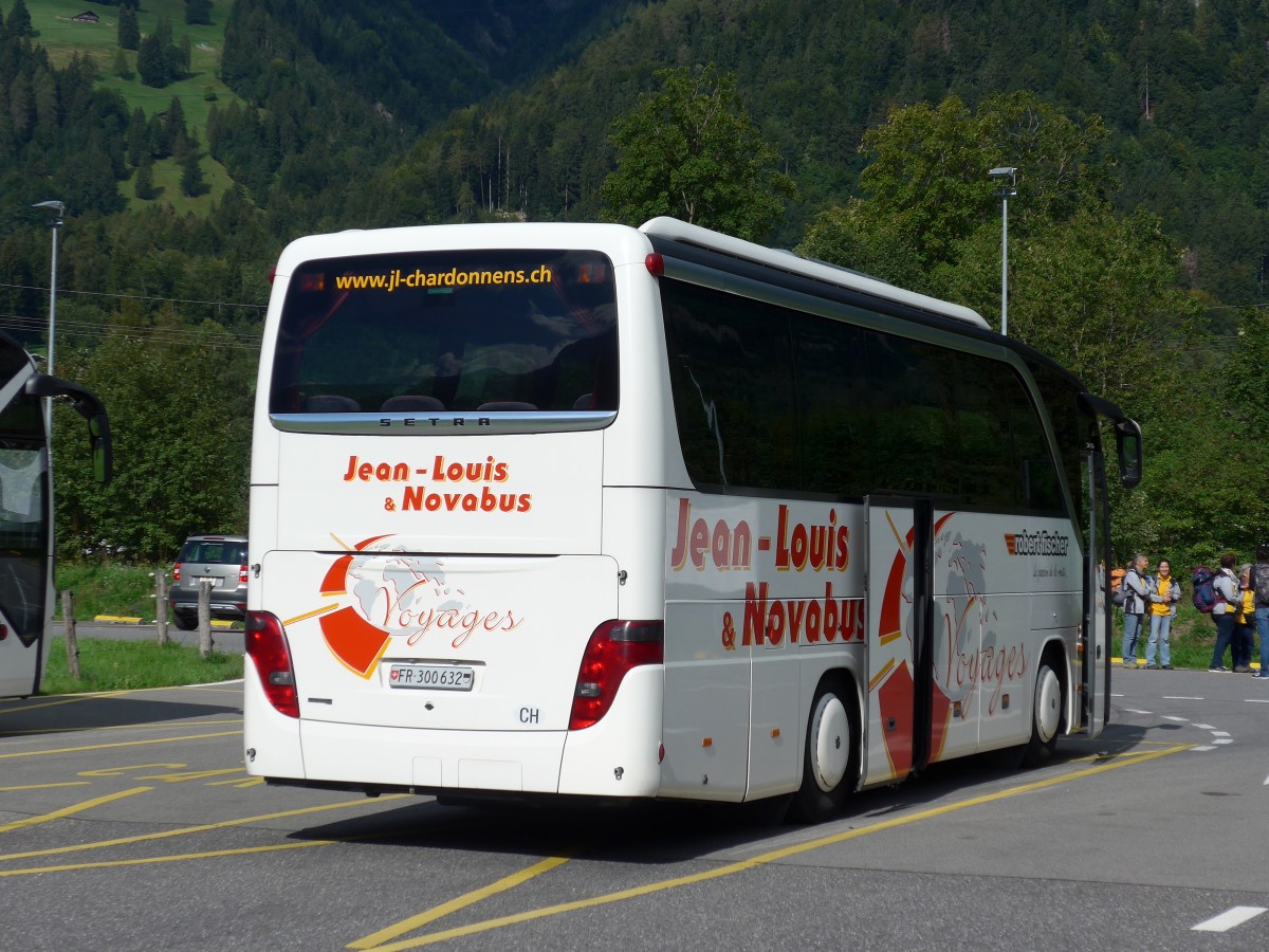 (164'397) - Chardonnens, F�tigny - FR 300'632 - Setra am 6. September 2015 in Frutigen, Tropenhaus