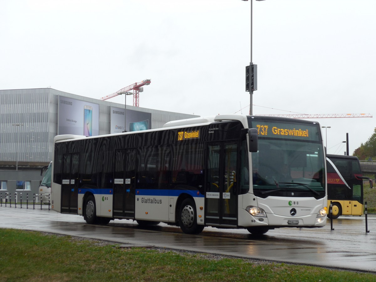 (165'019) - Welti-Furrer, Bassersdorf - Nr. 93/ZH 661'193 - Mercedes am 17. September 2015 in Z�rich, Flughafen