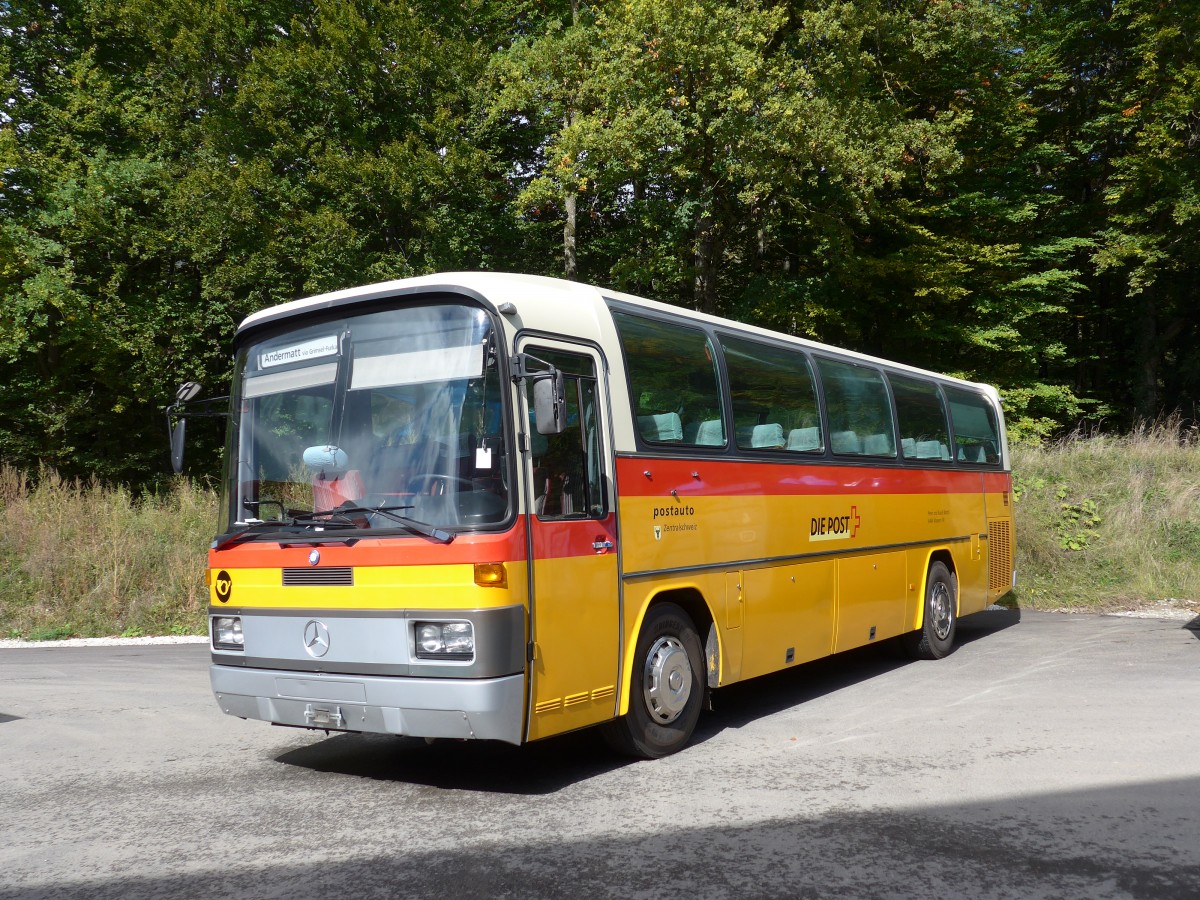 (165'952) - Buzzi, Bern - Mercedes (ex Mattli, Wassen) am 4. Oktober 2015 in Burgdorf, �lihof Ziegelgut