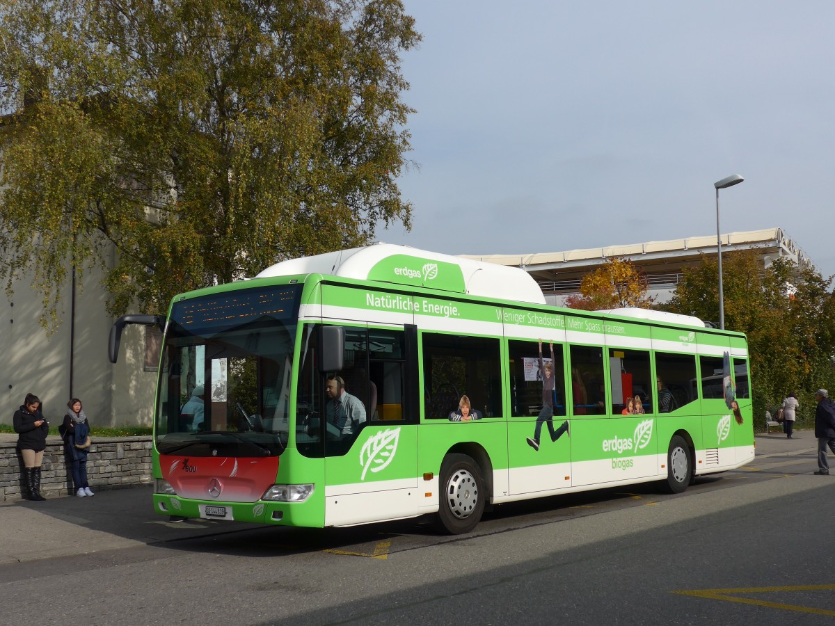 (166'427) - BGU Grenchen - Nr. 25/SO 144'839 - Mercedes am 24. Oktober 2015 beim Bahnhof Grenchen S�d