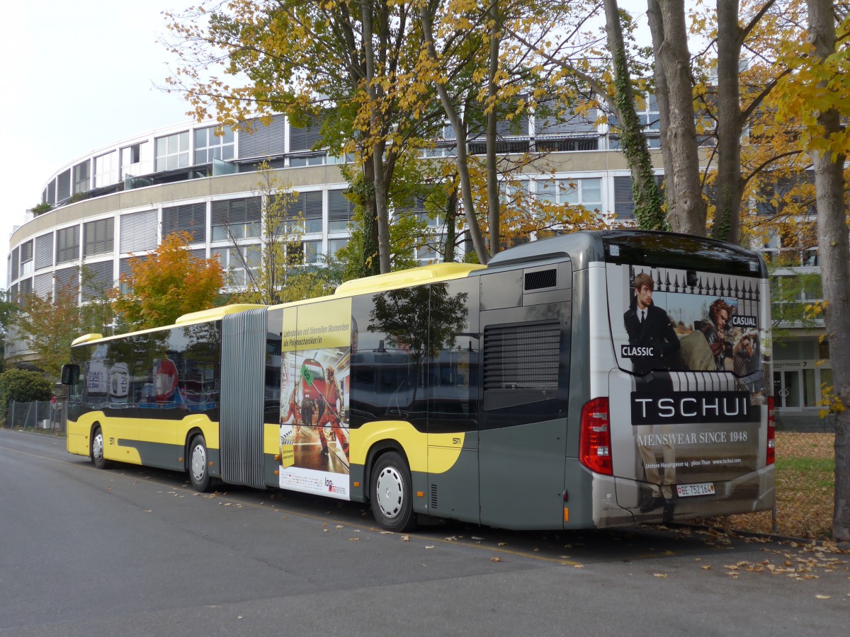 (166'487) - STI Thun - Nr. 164/BE 752'164 - Mercedes am 24. Oktober 2015 bei der Schiffl�ndte Thun