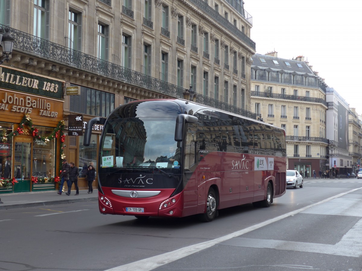 (166'883) - SAVAC, Chevreuse - CR 709 QB - Irisbus am 16. November 2015 in Paris, Op�ra
