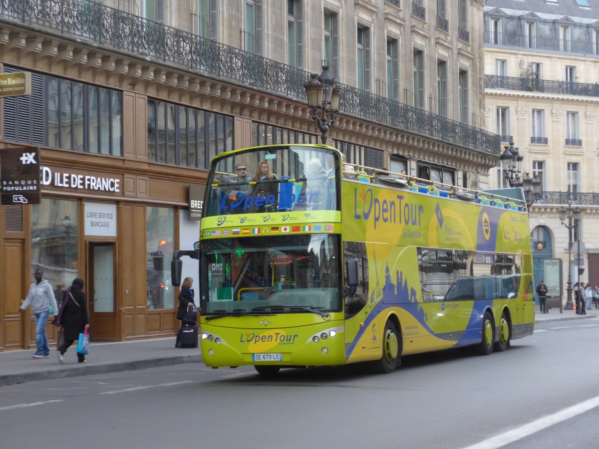 (166'892) - L'Open Tour, Paris - Nr. 34/CE 673 LC - Ayats am 16. November 2015 in Paris, Op�ra