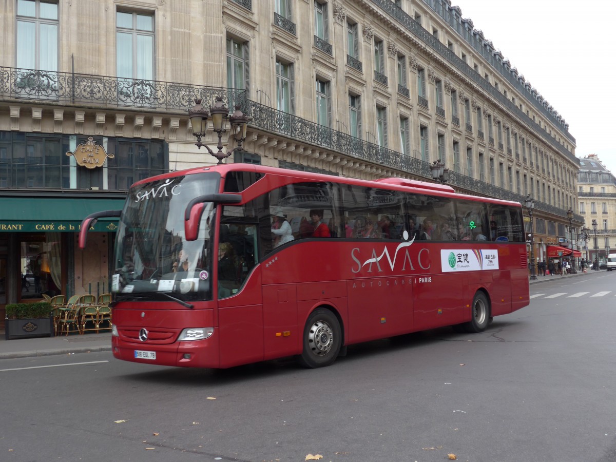 (166'921) - SAVAC, Chevreuse - 516 ESL 78 - Mercedes am 16. November 2015 in Paris, Op�ra