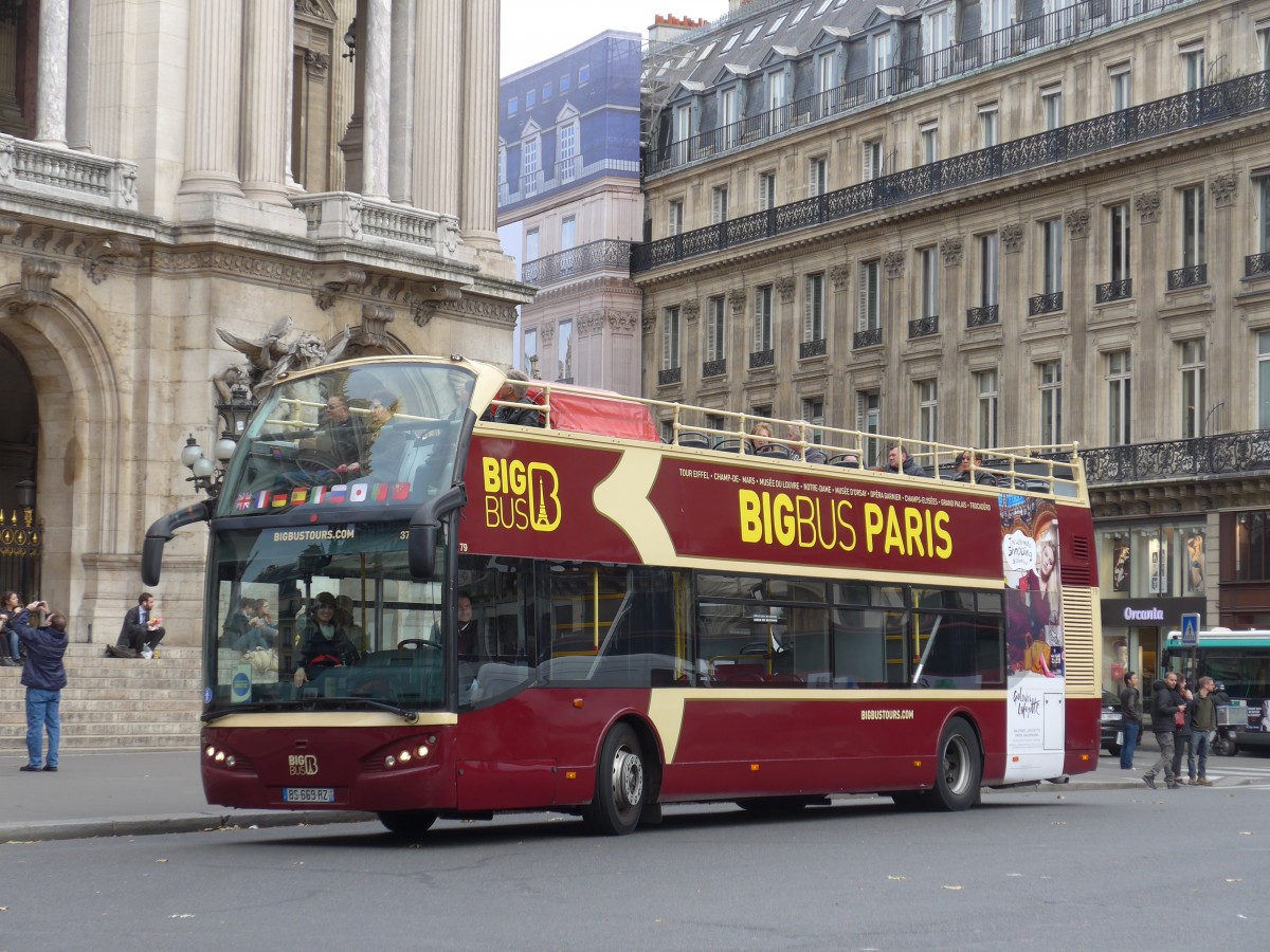 (166'930) - Big Bus, Paris - Nr. 379/BS 669 RZ - ??? am 16. November 2015 in Paris, Op�ra