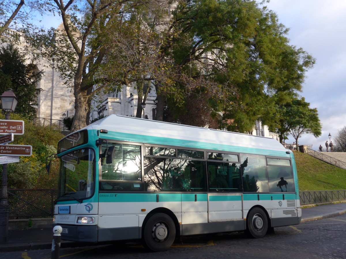 (167'072) - RATP Paris - Nr. 1313/256 QSL 75 - G�p�bus am 17. November 2015 in Paris, Funiculaire