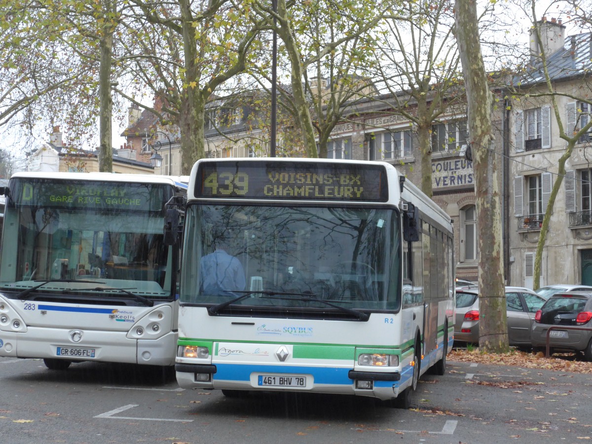 (167'223) - SQY BUS, Trappes - Nr. R2/461 BHV 78 - Renault am 17. November 2015 in Versailles, Ch�teau