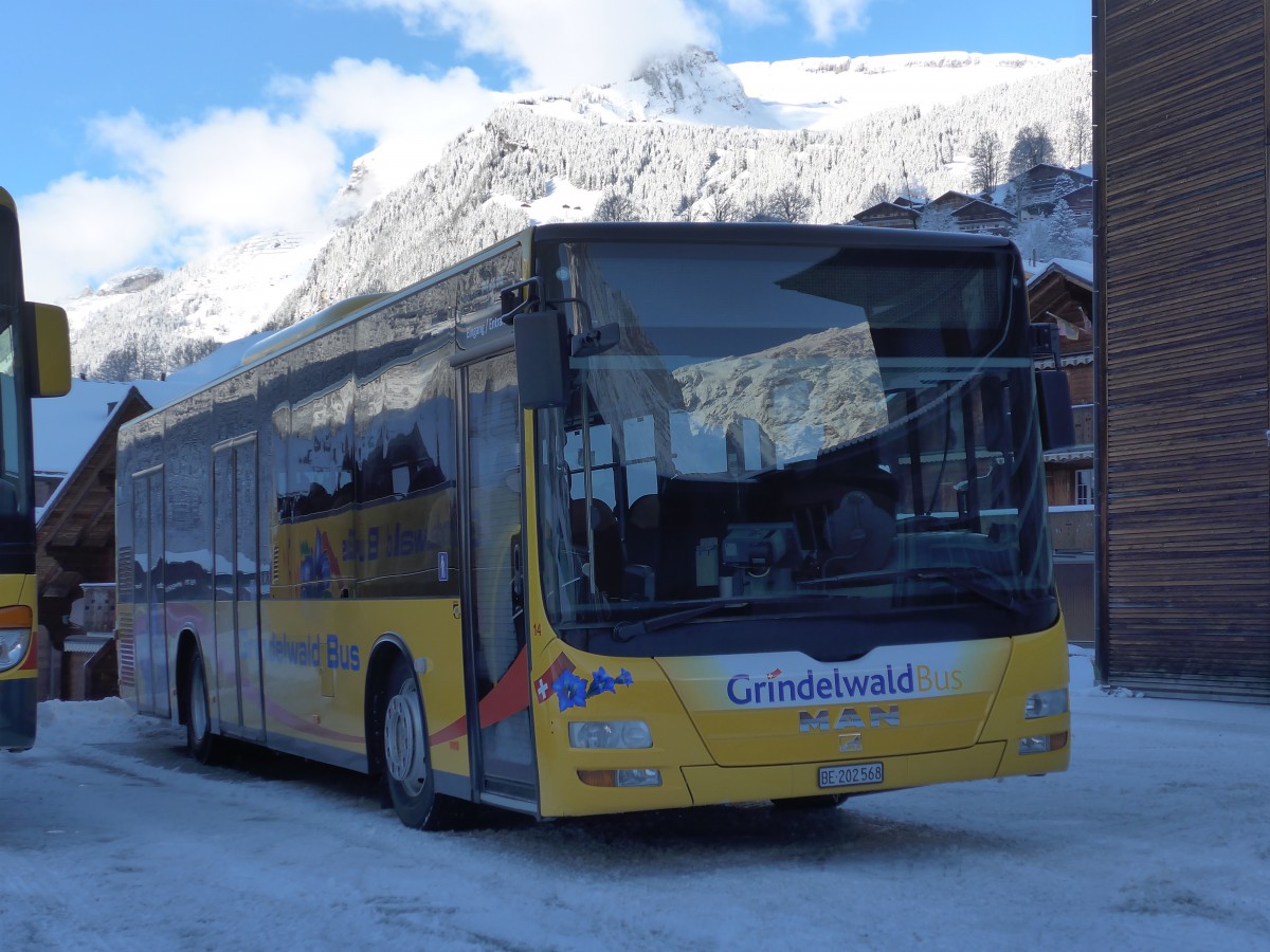 (167'473) - AVG Grindelwald - Nr. 14/BE 202'568 - MAN/G�ppel am 23. November 2015 in Grindelwald, Garage