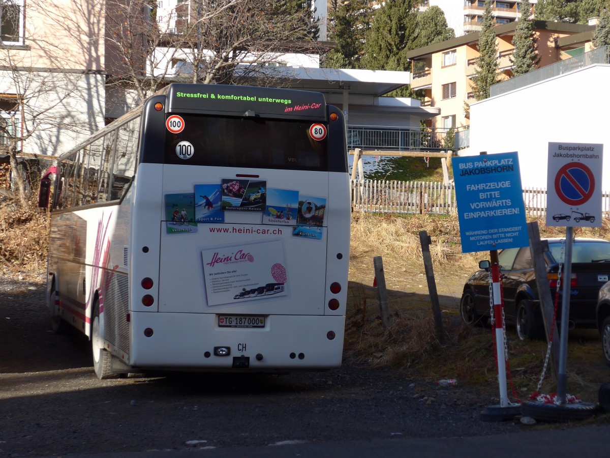 (167'815) - Heini Car, W�ngi - TG 187'000 - Bova am 19. Dezember 2015 in Davos, Busparkplatz Jakobshorn
