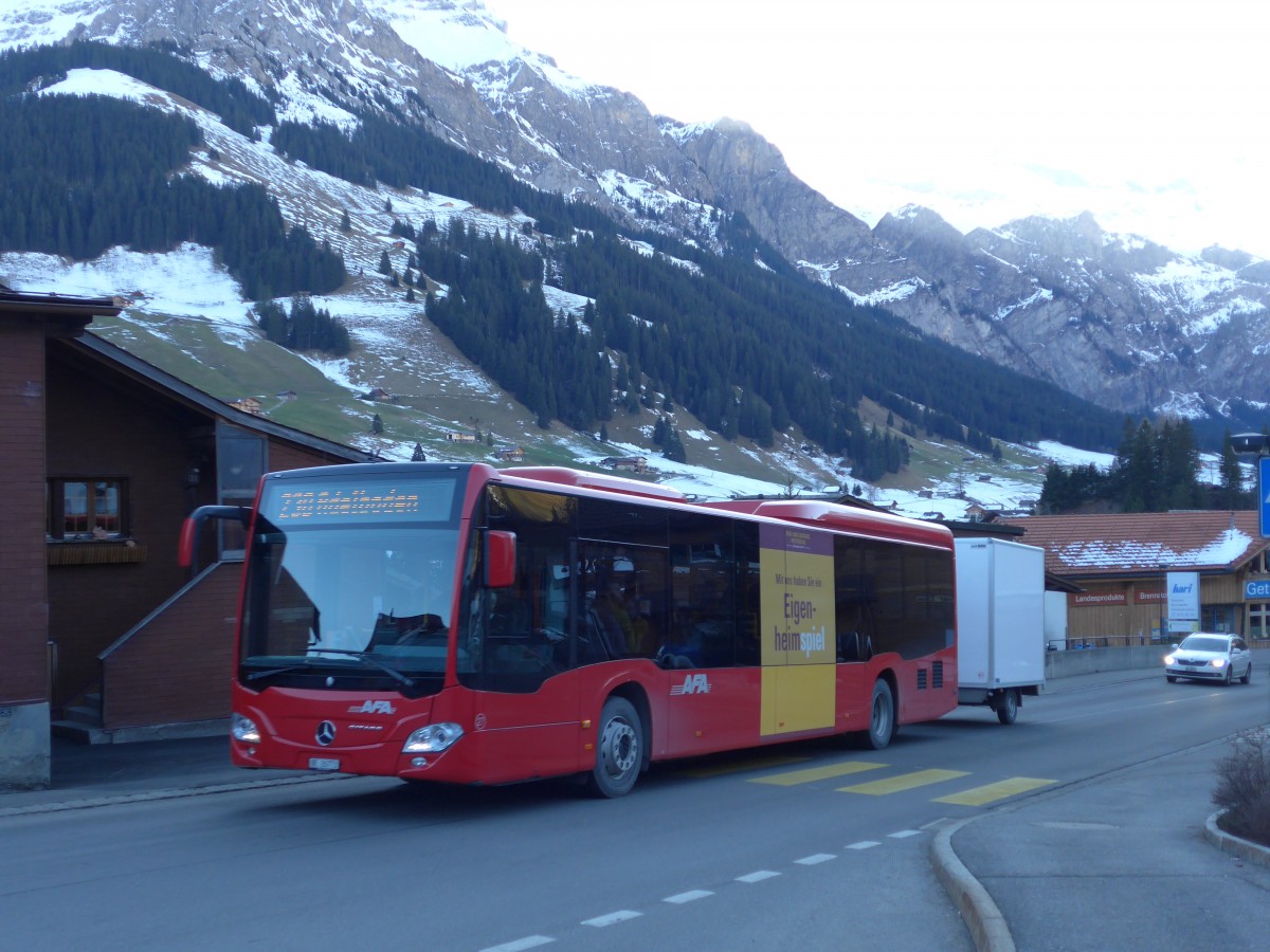 (167'852) - AFA Adelboden - Nr. 27/BE 26'773 - Mercedes am 20. Dezember 2015 in Adelboden, M�hleport