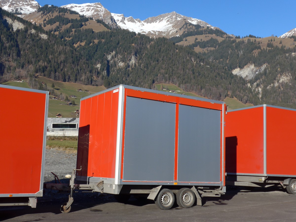 (167'857) - AFA Adelboden - Nr. 62 - Zbinden Gep�ckanh�nger am 20. Dezember 2015 in Frutigen, Garage