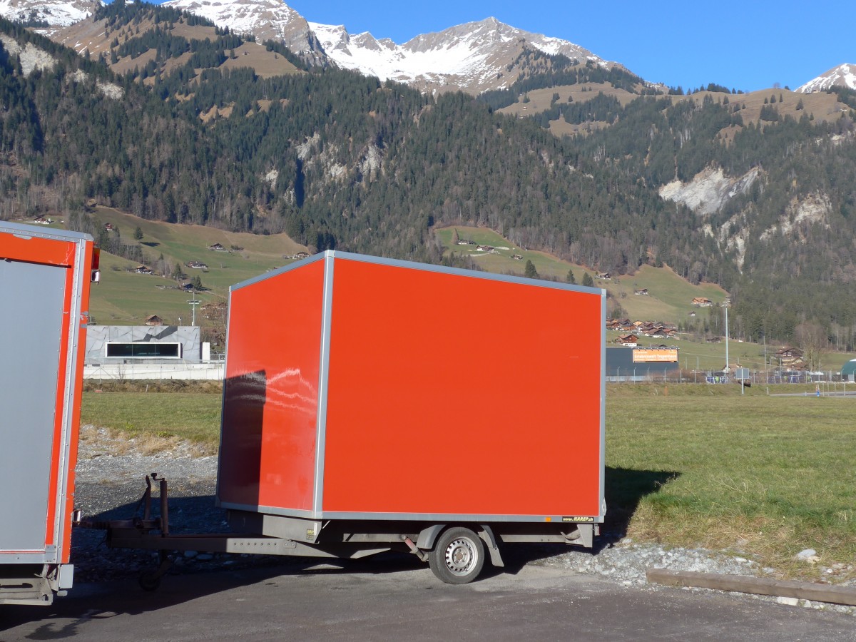 (167'858) - AFA Adelboden - Nr. 60/BE 495'605 - Novatecno Gep�ckanh�nger am 20. Dezember 2015 in Frutigen, Garage