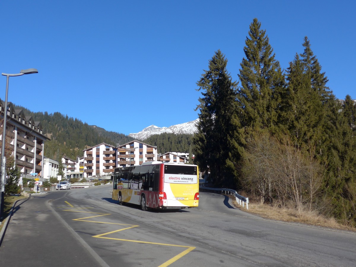 (167'964) - Stuppan, Flims - GR 161'644 - MAN/G�ppel am 26. Dezember 2015 in Laax, Bergbahnen