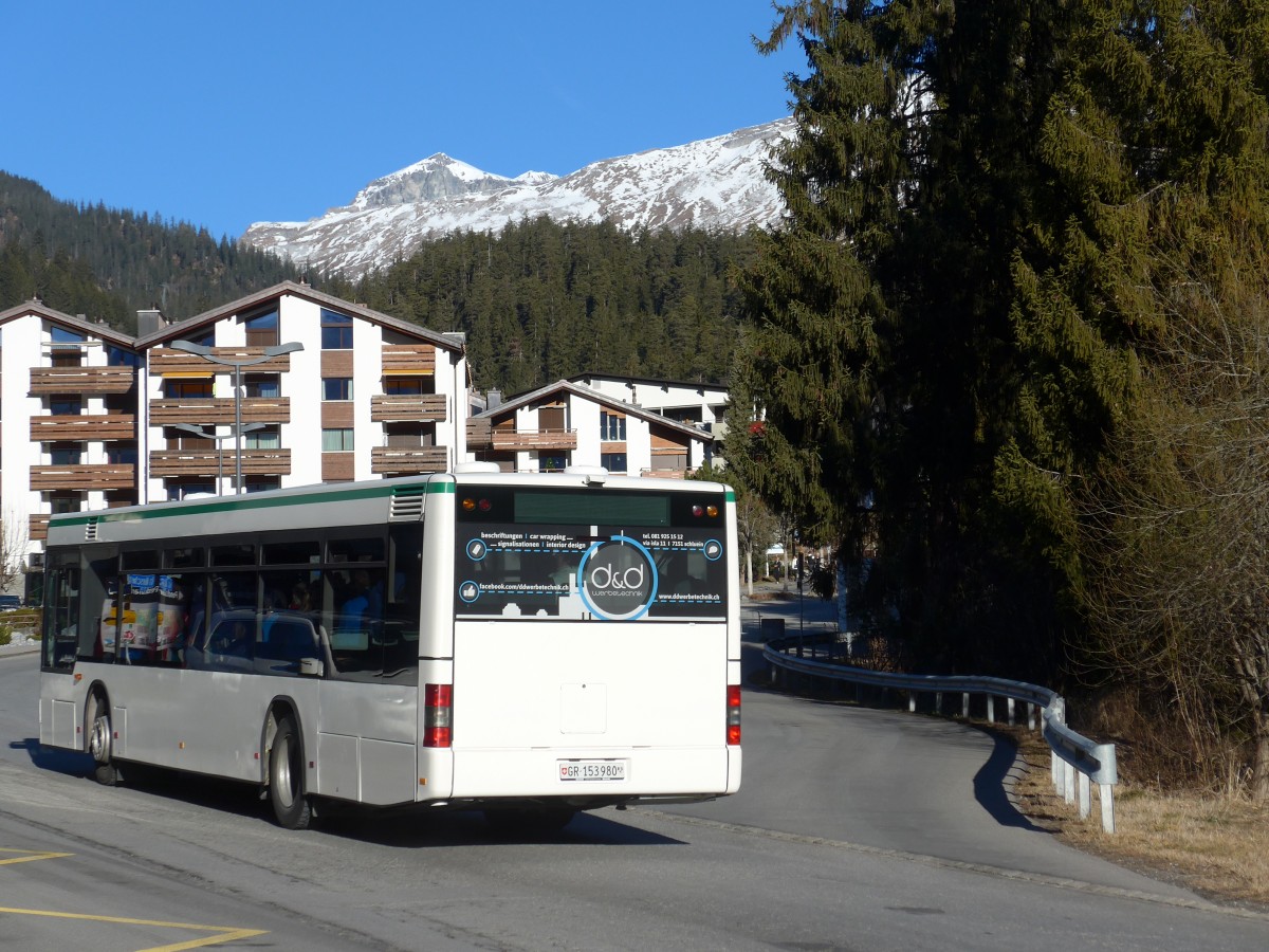 (167'974) - Stuppan, Flims - GR 153'980 - MAN (ex TN Neuch�tel Nr. 226) am 26. Dezember 2015 in Laax, Bergbahnen
