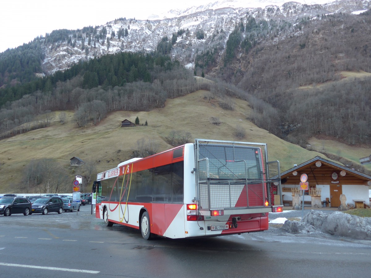 (168'207) - AS Engi - Nr. 3/GL 7703 - MAN am 1. Januar 2016 in Elm, Sportbahnen