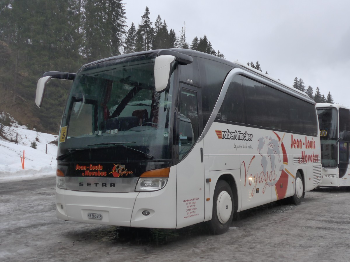 (168'340) - Chardonnens, F�tigny - FR 300'632 - Setra am 9. Januar 2016 in Adelboden, ASB
