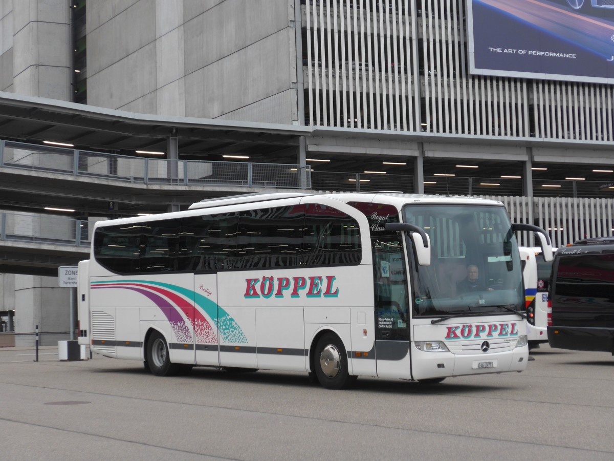 (168'892) - K�ppel, Au - SG 2477 - Mercedes am 24. Februar 2016 in Z�rich, Flughafen