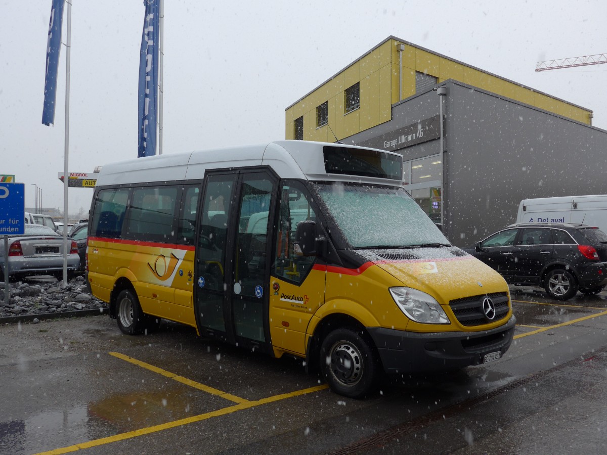 (169'025) - Engeloch, Riggisberg - BE 704'921 - Mercedes am 5. M�rz 2016 in Uetendorf, Allmend